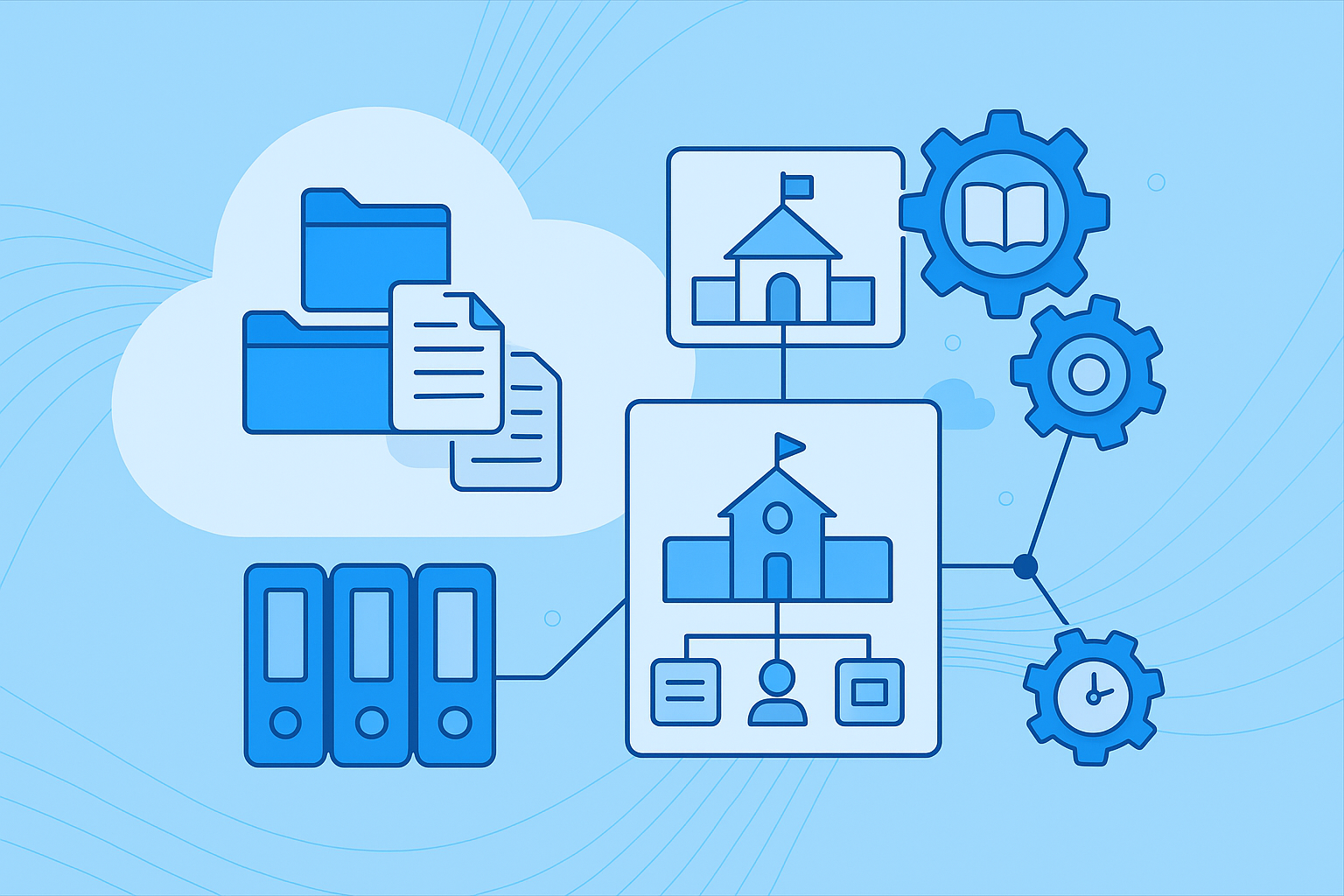 Schüler in einem Klassenzimmer